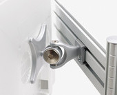 Bildschirmhalterung kurz - zur Arretierung an der Reling Bildschirmhalterung kurz - zur Arretierung an der Reling